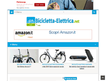 Tablet Screenshot of bicicletta-elettrica.net